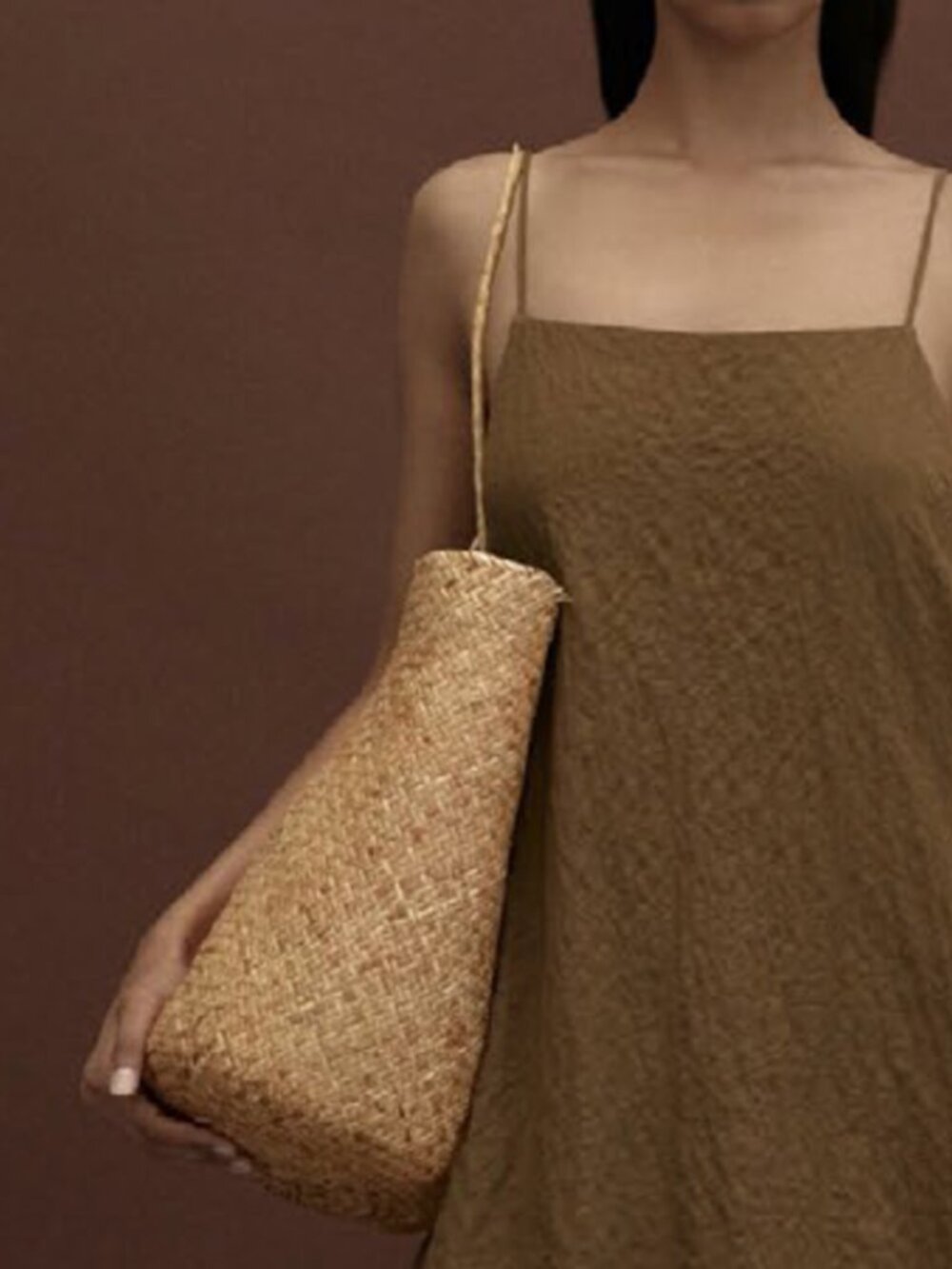 The Benoît Bucket Tote in Natural